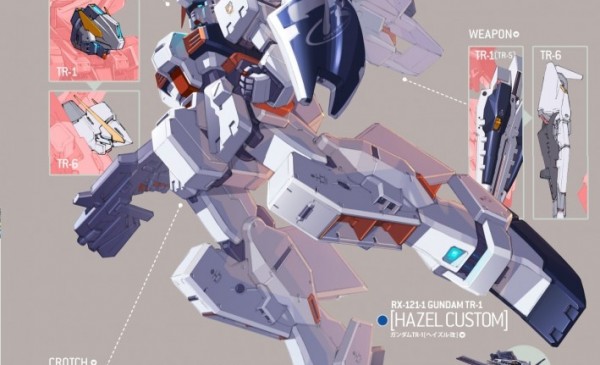 機動戰士GUNDAM A.O.Z Re-Boot》MS設定: RX-121-1 Gundam TR-1 [Hazel