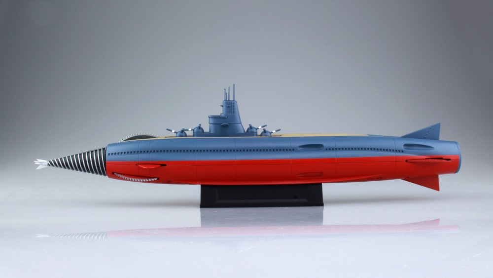 2017年12月发售: 新世纪合金 1/350 东宝mechanic《海底军舰》轰天号