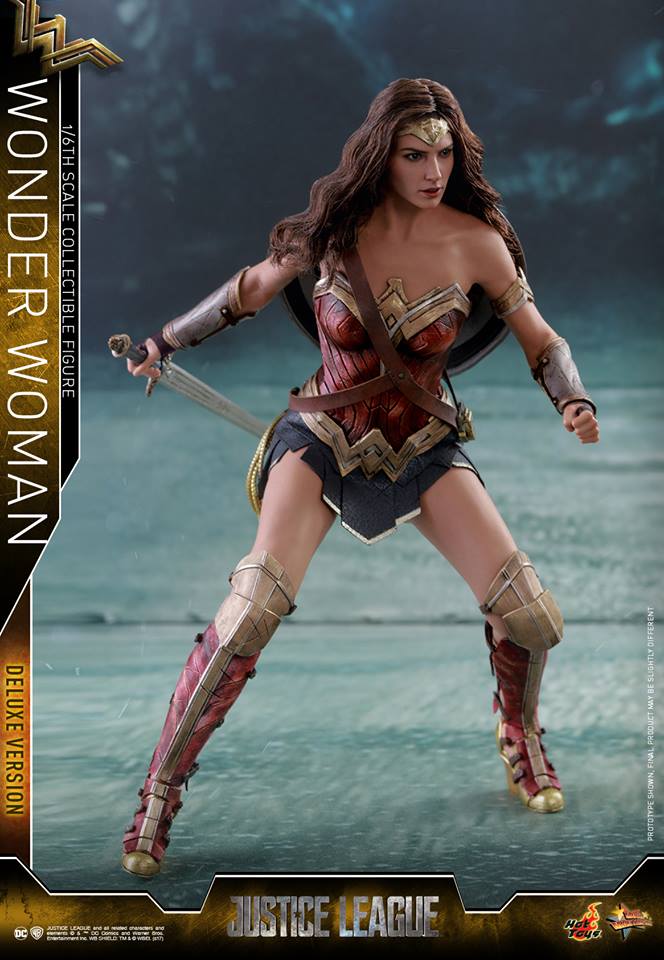 hot toys 1/6 action figure《justice league》wonder woman (deluxe