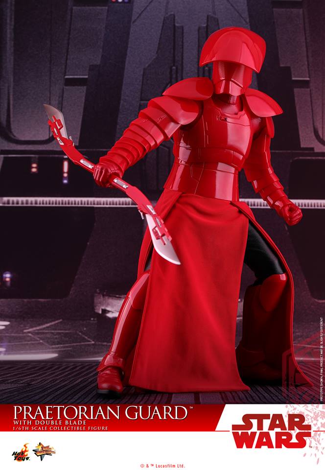 figure《star wars: the last jedi》praetorian guard (with double