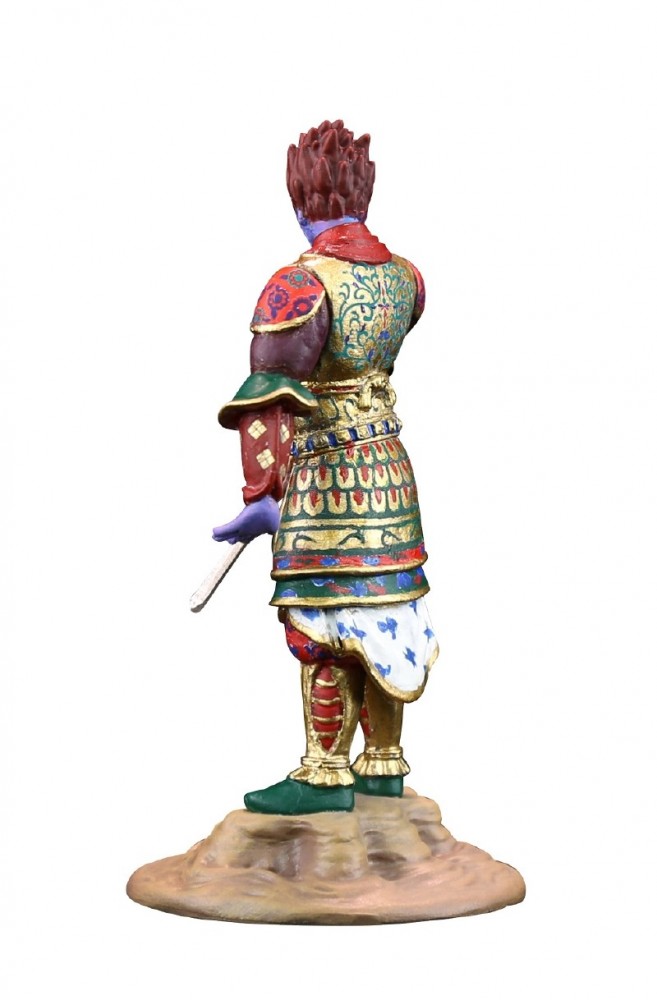 2018年2月发售: miniature cube(miniq) series 006 伐折罗大将 1