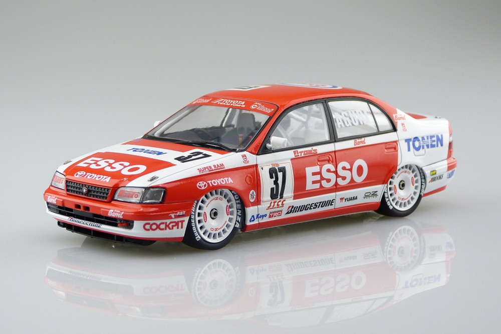 aoshima 2018年3月发售: 模型 1/24 toyota corona st191 94 jtcc