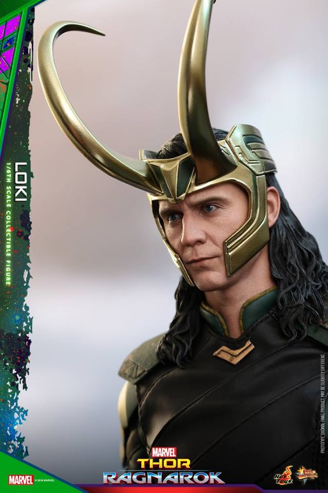 hot toys 1/6 action figure《thor: ragnarok》loki hk$1,490