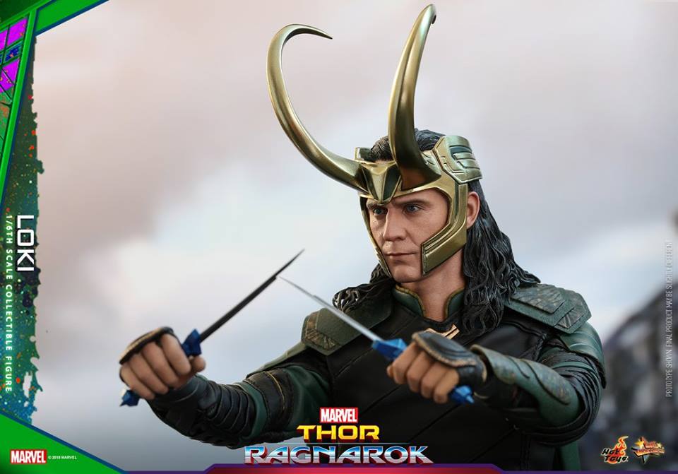 hot toys 1/6 action figure《thor: ragnarok》loki hk$1,490