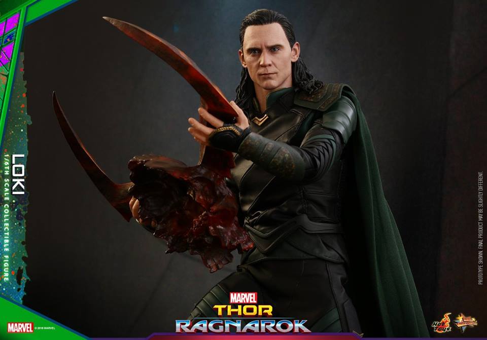 hot toys 1/6 action figure《thor: ragnarok》loki hk$1,490