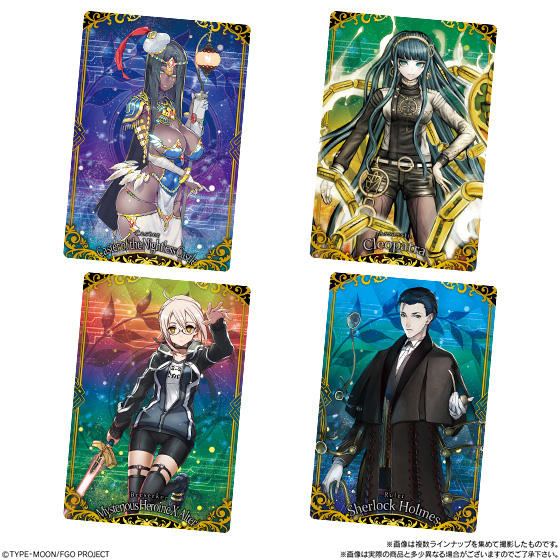 Bandai 18年6月發售 食玩 Fate Grand Order Wafer 3 各1yen hobby Com