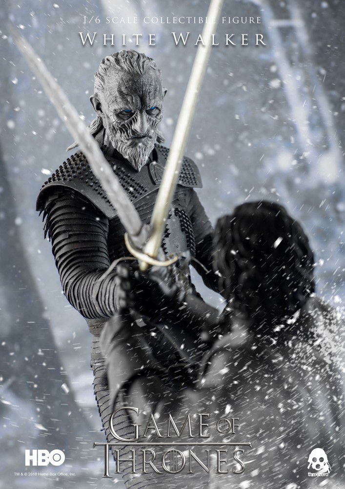 threezero 1/6 action figure 《game of thrones》white walker