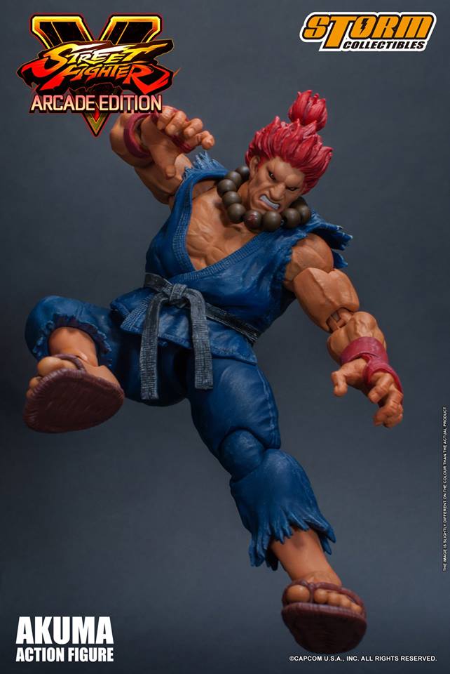 年7月发售: action figure《street fighter v arcade edition》豪鬼