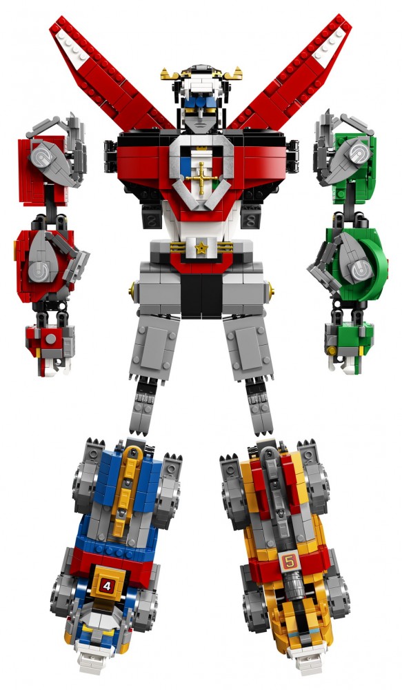 [new video added] lego 21311 百兽王(voltron – defender of the