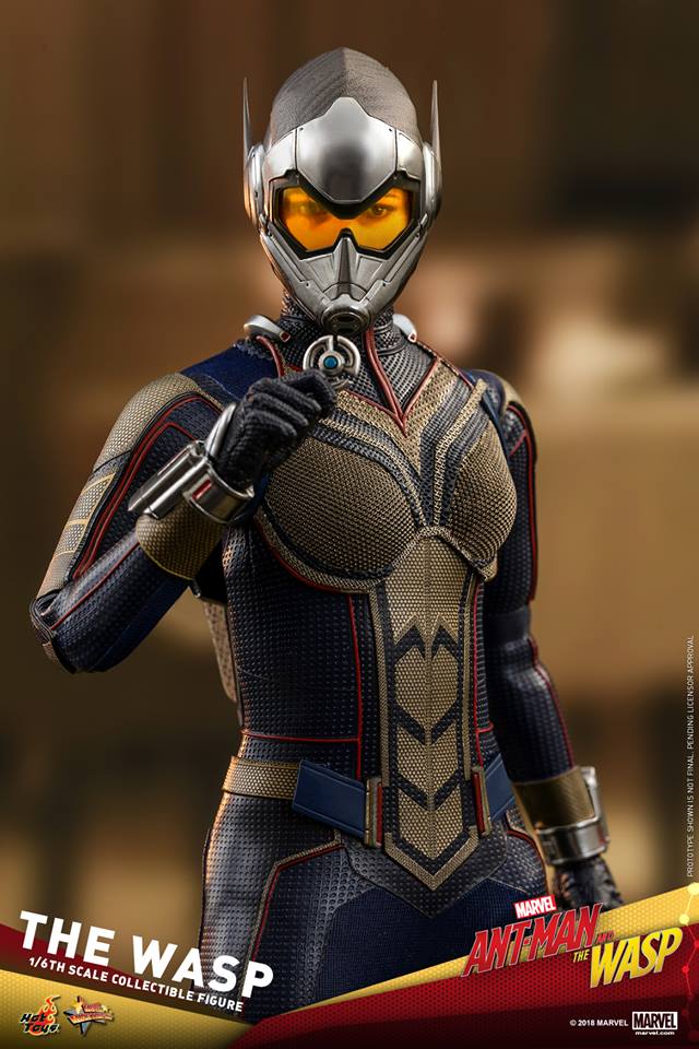 hot toys 1/6 action figure《蚁侠2:黄蜂女现身》黄蜂女 (the wasp)