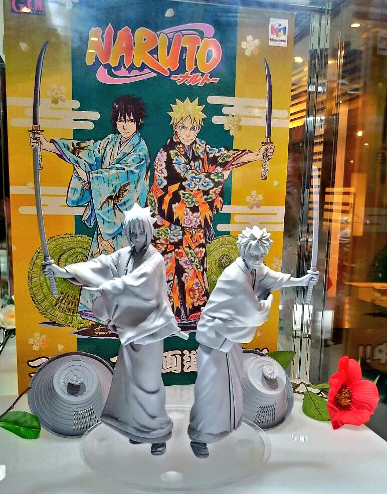 18年8月4日 27日舞台劇 新作歌舞伎 Naruto 火影忍者 Megahouse於劇院展示新商品 hobby Com
