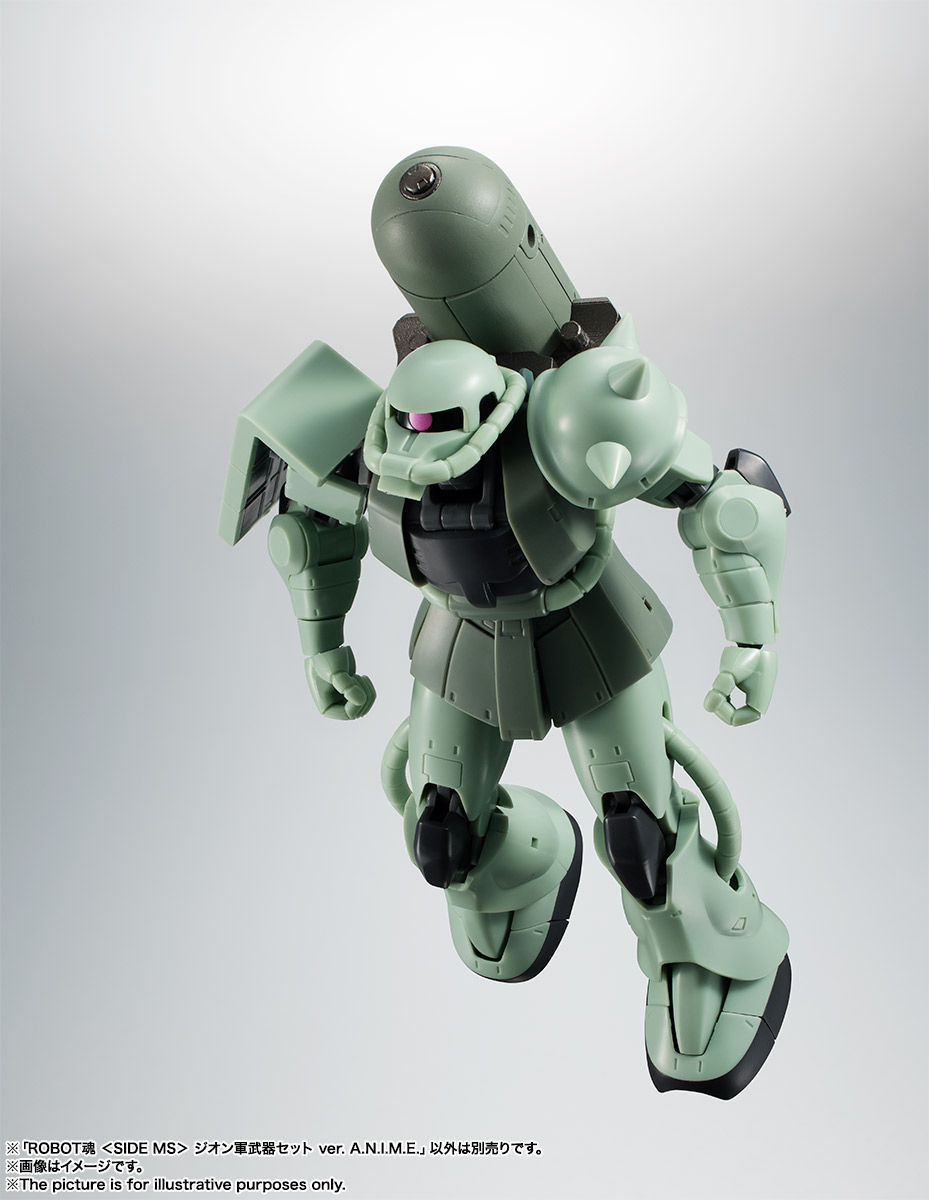 bandai 2019年3月发售: robot魂 自护军武器set ver. a.n.i.m.e.