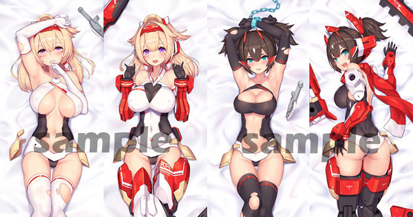 2018年12月發售: Megami DEVICE 朱羅 弓兵 / 忍者 抱枕 各12,960YEN連