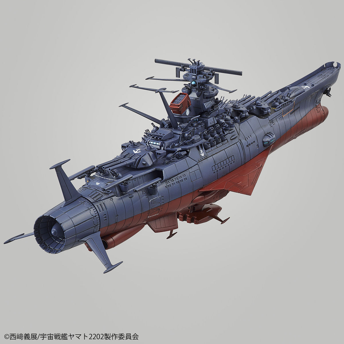 bandai 2019年3月20日发售: 模型 1/1000《宇宙战舰大和号2202》大和
