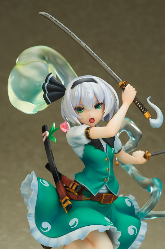Bellfine 年6月發售 Non Scale Pre Painted Figure 東方project 魂魄妖夢15 500yen 再販 hobby Com