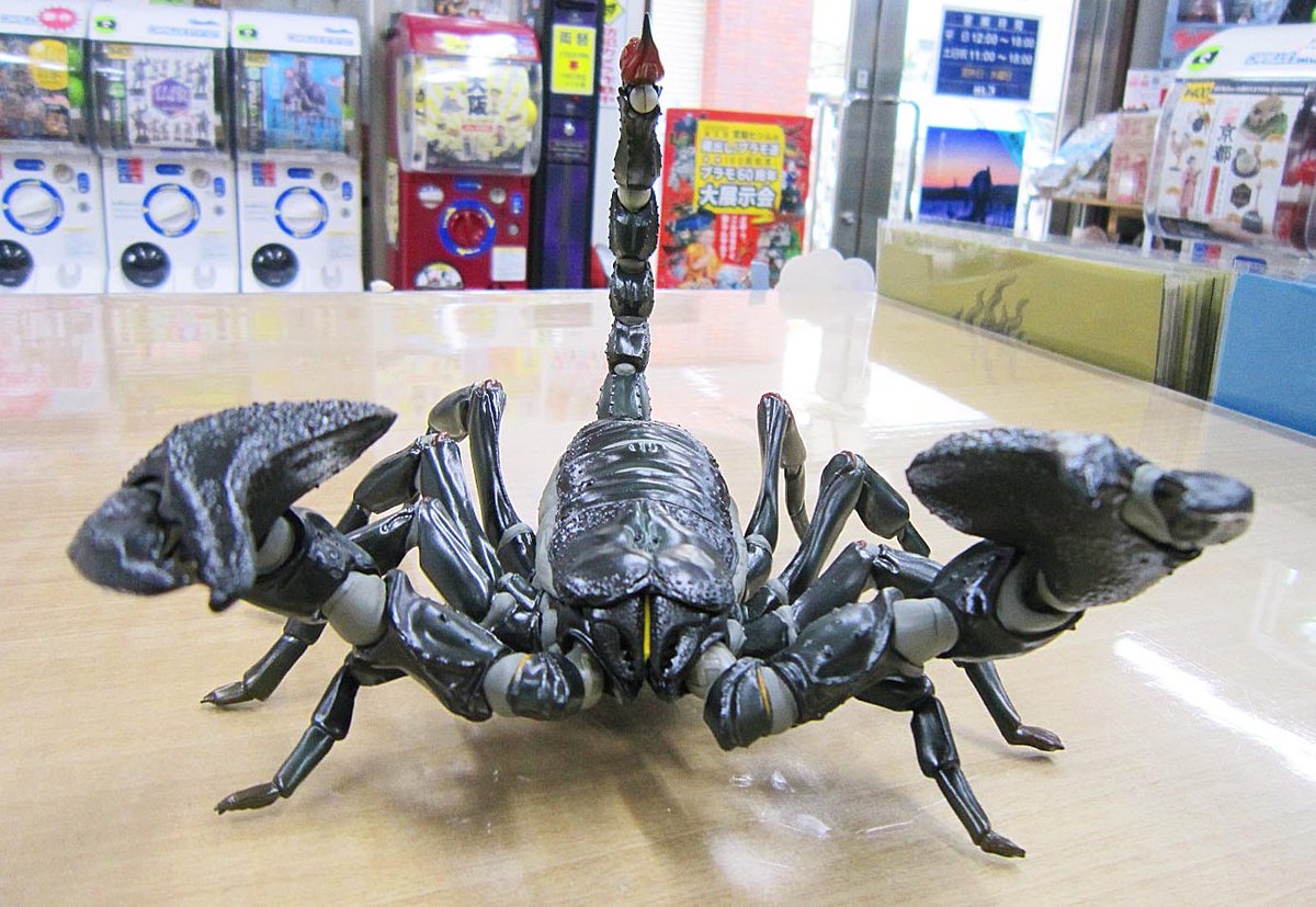 海洋堂 2019年2月发售: action figure revoltech geo 帝王蝎 7,500