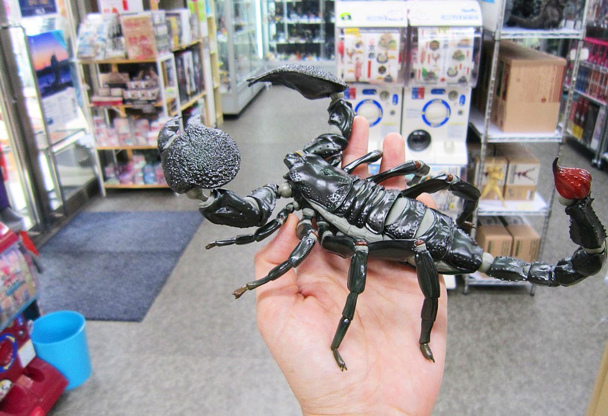 海洋堂 2019年2月发售: action figure revoltech geo 帝王蝎 7,500