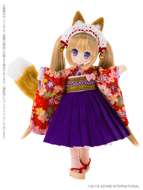 AZONE 2019年2月發售: 1/12 Action Figure Lil'Fairy ～狐の恩返し