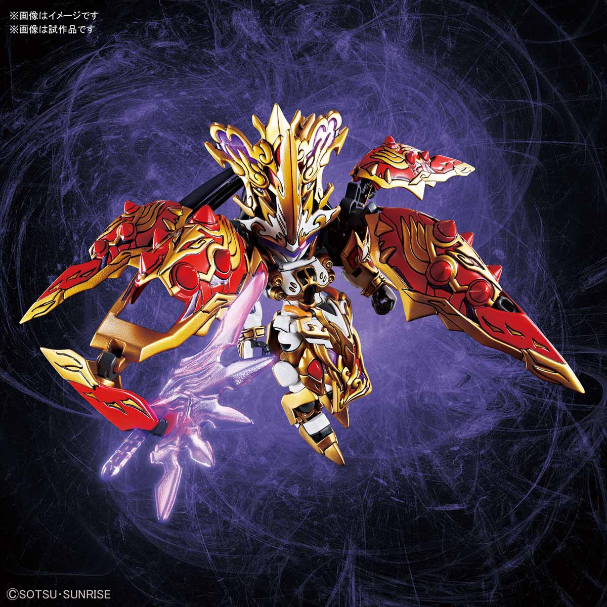 2019年5月发售: 模型《sd gundam world 三国创杰传》貂蝉刹帝利 600