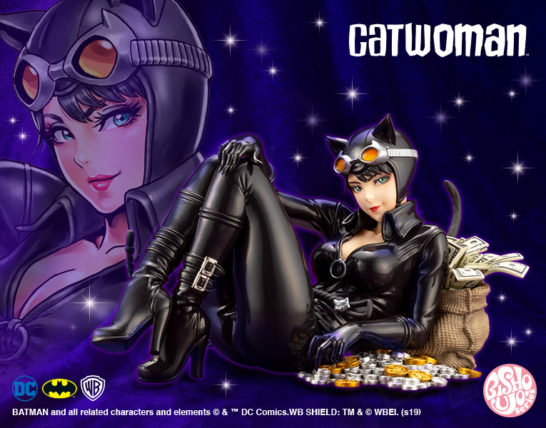 壽屋19年7月發售 1 7 Pre Painted Figure Dc Comics美少女catwoman Returns 10 500yen hobby Com