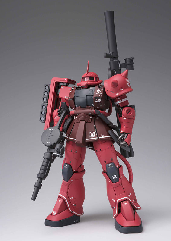 bandai 2019年8月发售: gundam fix metal composite ms-06s 马沙专用