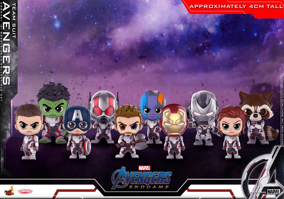 HOT TOYS – AVENGERS: ENDGAME Avengers (Team Suit) Cosbaby (XS ...