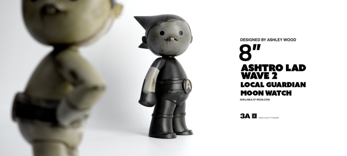 THREEA 2019年第2季派貨: MOON WATCH 8” ASHTRO LAD WAVE 2 Vinyl 