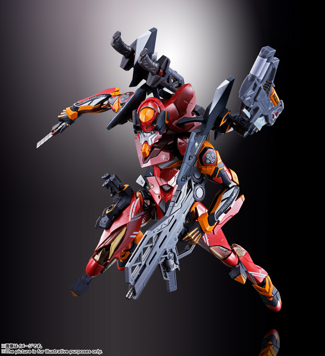 video added] bandai 2019年11月发售: metal build eva 2号机 22,000