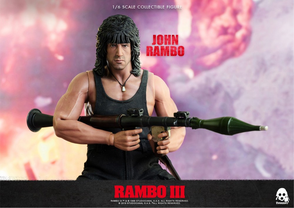 预定2020年第2季发售: 1/6 action figure 《rambo iii》john rambo