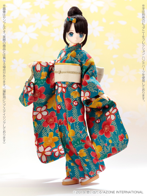 AZONE 2020年1月發售: 1/6 えっくす☆きゅーとふぁみりー KIMONO