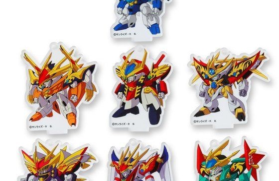 Bandai Fashion Collection 2020年2月21日 3月15日接受訂購 2020年4月派貨 魔神英雄傳七魂之龍神丸魔神acrylic Stand Key Holder Set 4 400yen連稅 Taghobby Com