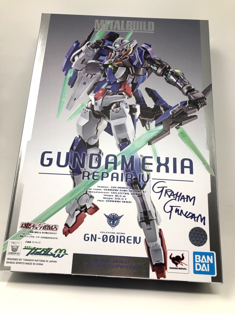 魂商店2020年7月15日派貨: METAL BUILD Gundam Exia Repair IV HK