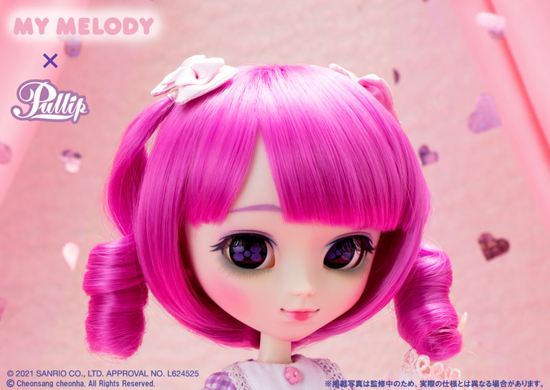 Groove 2021年11月發售: 12″ Action Figure Pullip My Melody lilac 