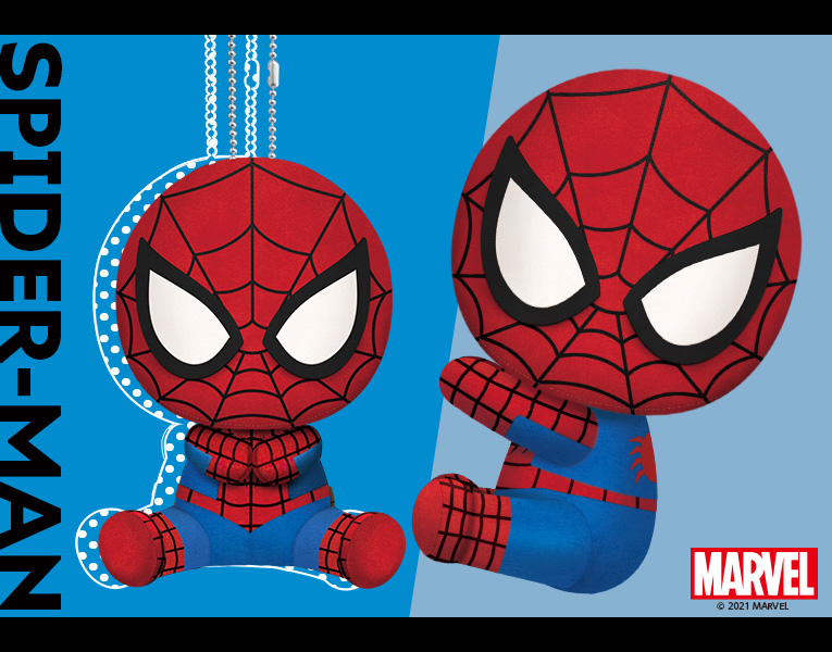 ぴたぬい スパイダーマン ぬいぐるみ コトブキヤ マーベル MARVEL グッズ-ぬいぐるみ】MARVEL UNIVERSE ぴたぬい スパイダーマン