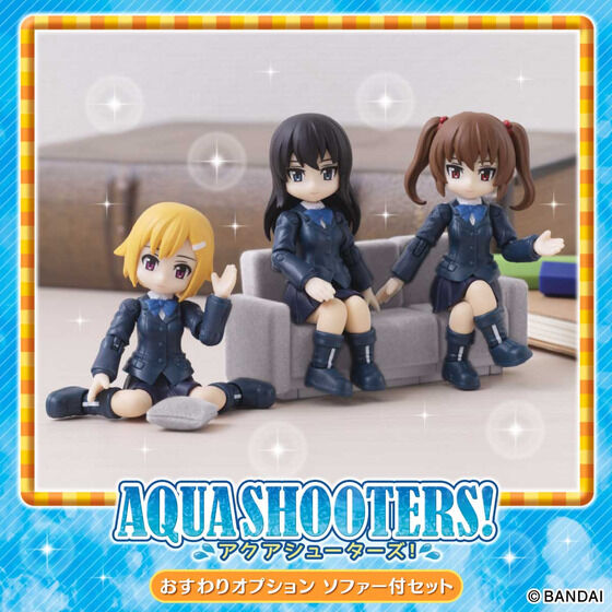 Gashapon Department Store Pb 22年8月19日接受訂購 22年12月派貨 Aqua Shooters 沙發 Sitting Option Set 2 0yen連稅 hobby Com