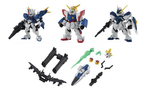 BANDAI 2023年9月發售：500Yen扭蛋/盒裝版 Mobile Suit Ensemble