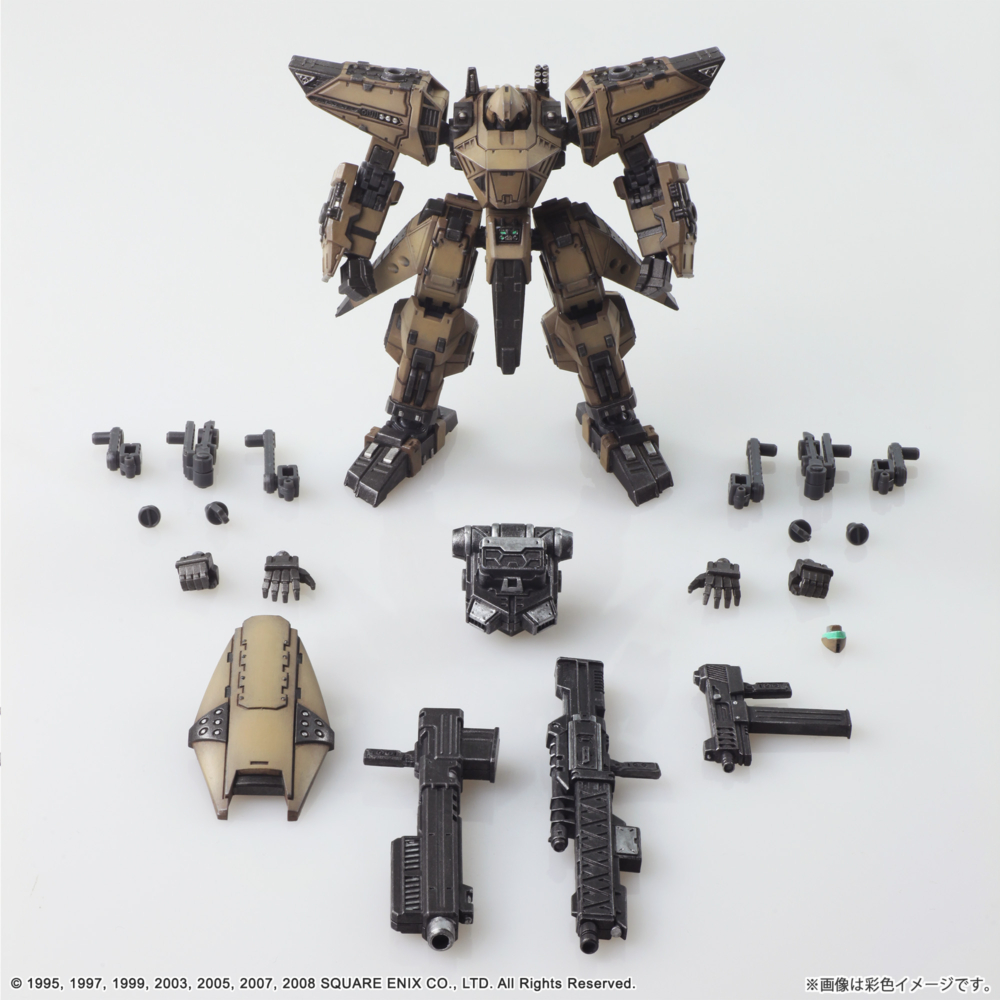 SQUARE ENIX 2023年12月30日發售: 模型 FRONT MISSION Structure