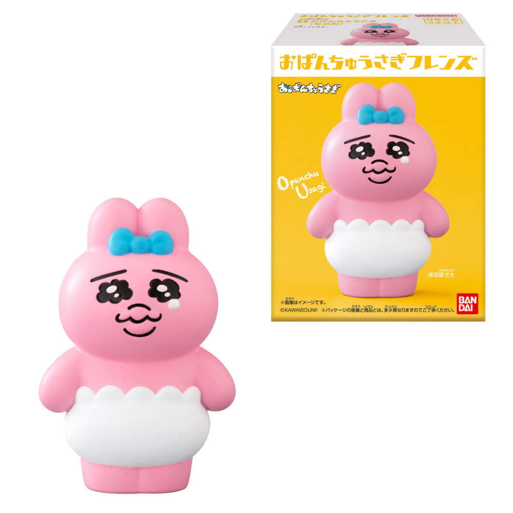 BANDAI 2023年7月28日發售：食玩 OPANCHU USAGI friends @350Yen