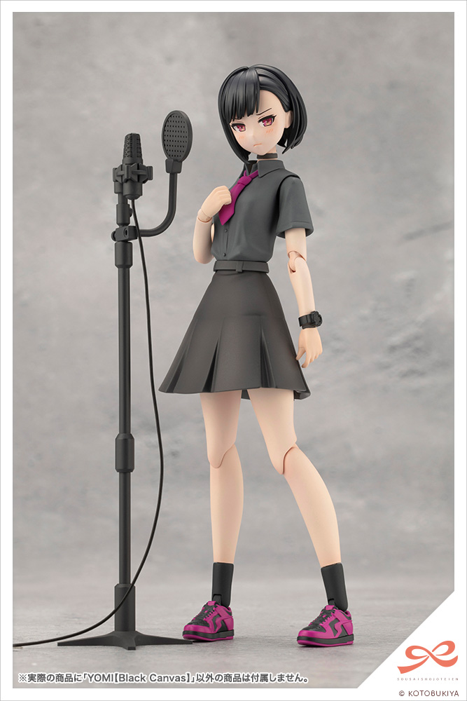 HF7824 未組立 創彩少女庭園 YOMI Black Canvas 創彩少女庭園」よりコトブキヤショップ限定プラモ「YOMI【Black