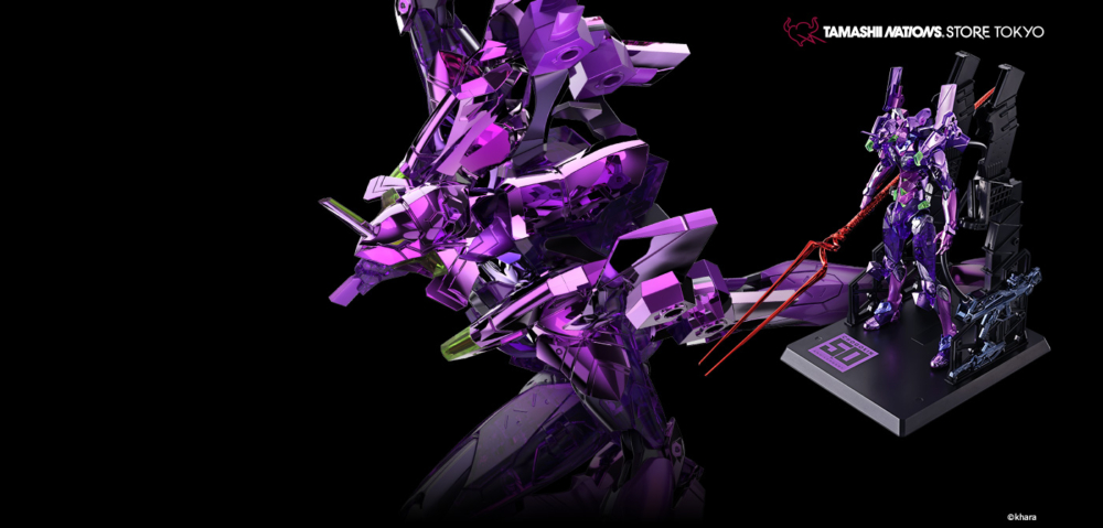 L BUILDエヴァ初号機CHOGOKIN 50th 新品未開封 2024年5月10日~2024年7月01日CHOGOKIN 50th Anniversary exhibition