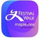 A logo for a festival walk

Description automatically generated
