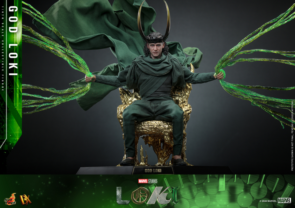 HOT TOYS 預定2025年發售: 1/6 Action Figure《LOKI》God Loki (普通