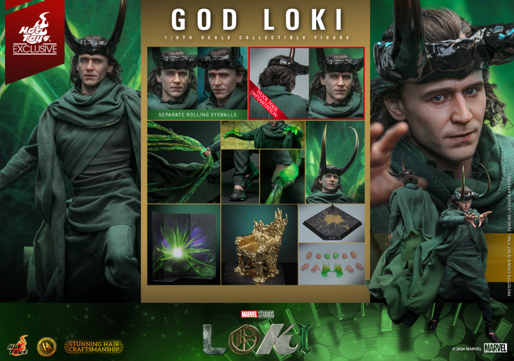 HOT TOYS 預定2025年發售: 全球限量2,500套1/6 Action Figure《LOKI
