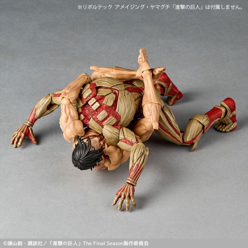 リボルテック　アメイジング・ヤマグチ　鎧の巨人 新品未開封 WF2024S で原型を初公開した #リボルテック アメイジング