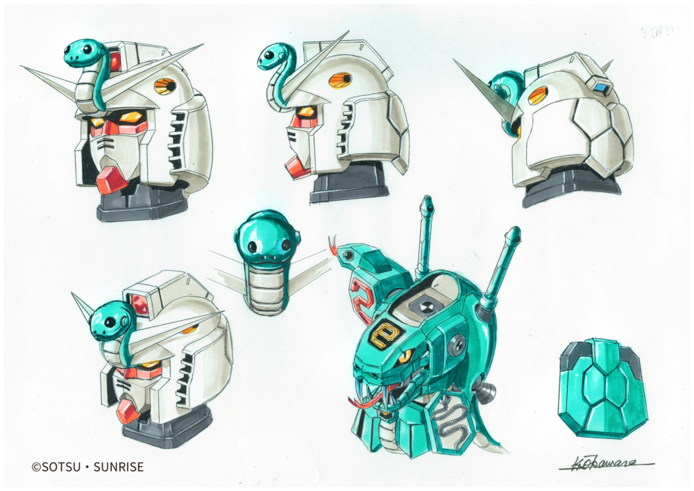 新品 十二生肖 巳蛇 ガンダム 完成品フィギュア バンダイナムコ 海外限定 BANDAI NAMCO的十二生肖高達系列即將迎來第7個年頭，2025年蛇年