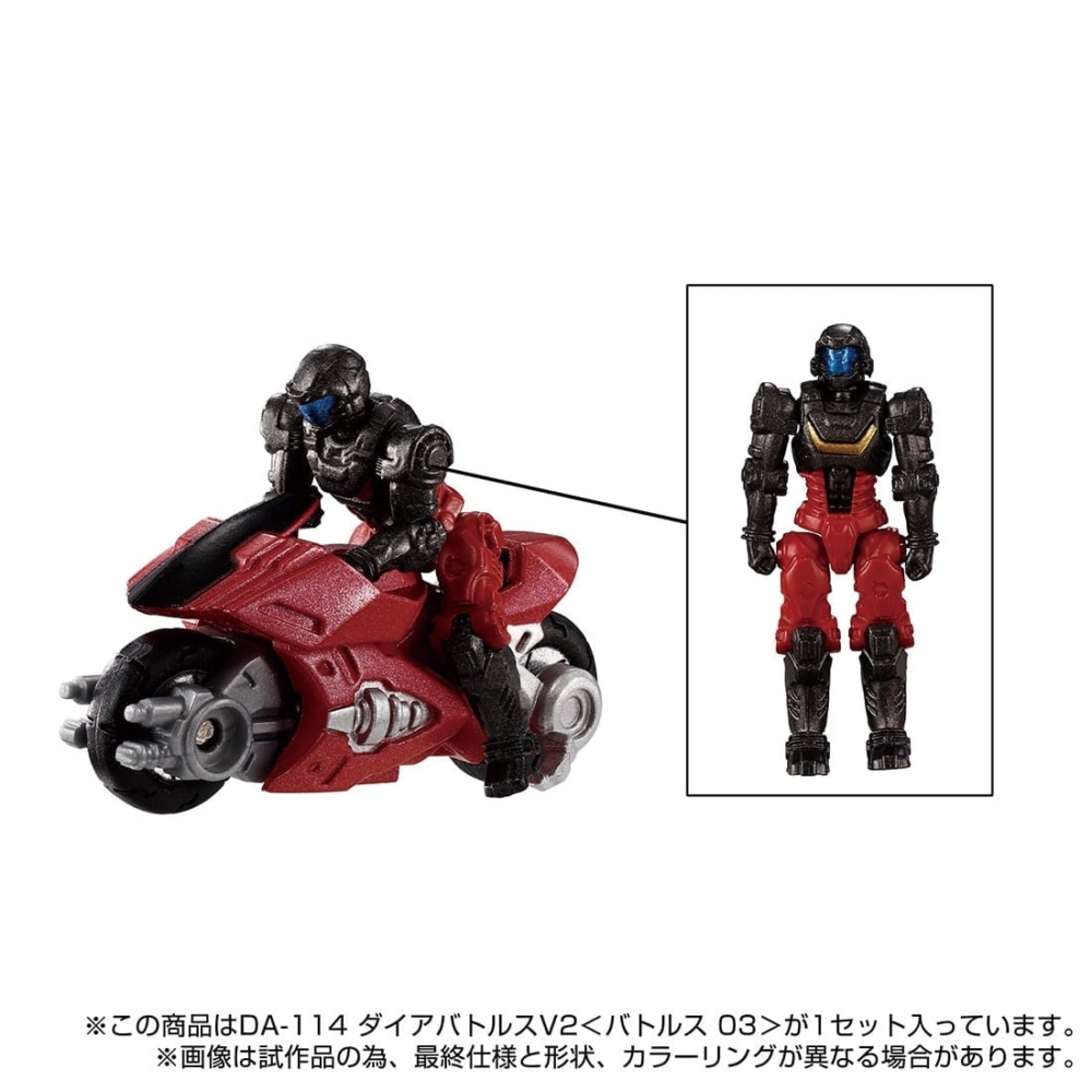 TAKARA TOMY 2025年5月發售: DIACLONE DA-114 DIA-BATTLES V2 7,800Yen