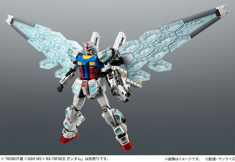 BANDAI 確定發售: ROBOT魂RX-78F00/E Gundam用Glass Feather