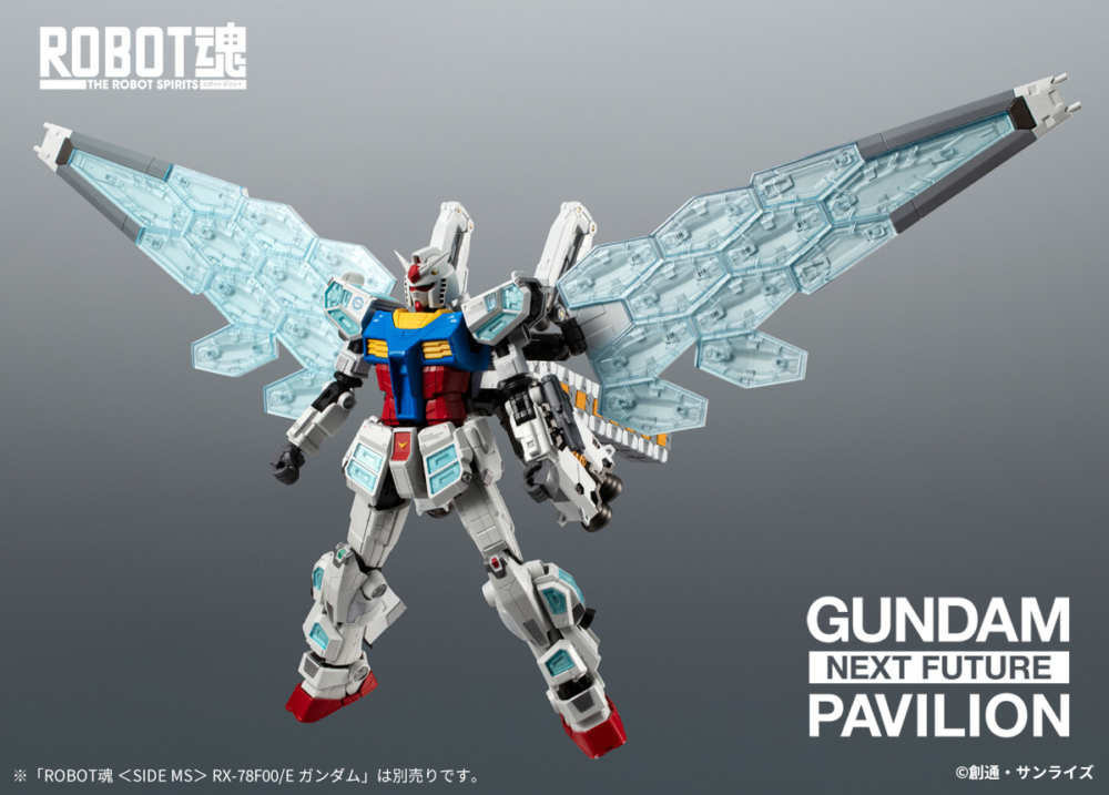 BANDAI 確定發售: ROBOT魂RX-78F00/E Gundam用Glass Feather