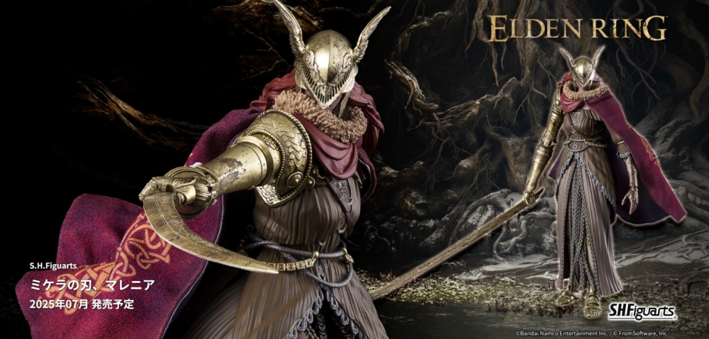 BANDAI 2025年7月發售： S.H.Figuarts《ELDEN RING》Malenia, Blade of