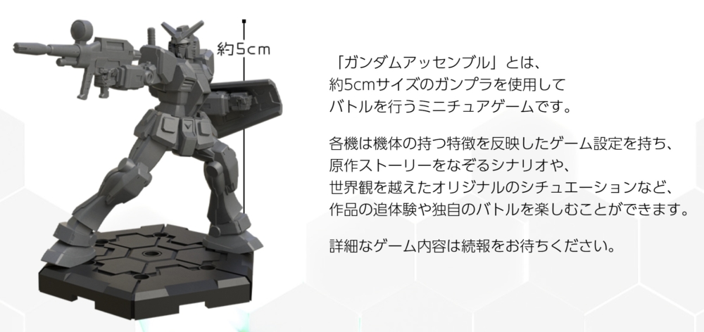 BANDAI 2025年7月12日發售：微縮模型戰棋 Gundam Assemble